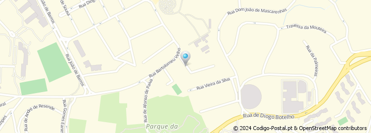 Mapa de Rua de Costa Júnior