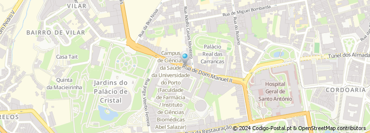 Mapa de Rua Dom Manuel Ii