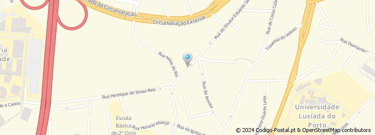 Mapa de Rua Doutor Eduardo Santos Silva