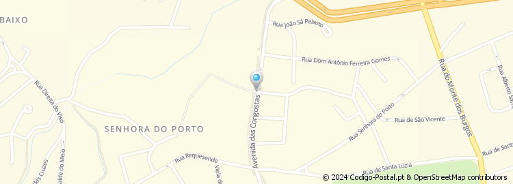 Mapa de Rua Fernando Lanhas