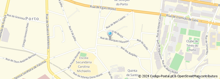Mapa de Rua Marques Marinho