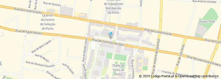 Mapa de Rua Monte Pedral