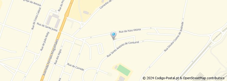 Mapa de Rua Nau São Gabriel