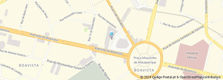 Mapa de Rua Ofélia Diogo da Costa