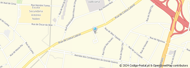 Mapa de Rua Raúl Caldevilla
