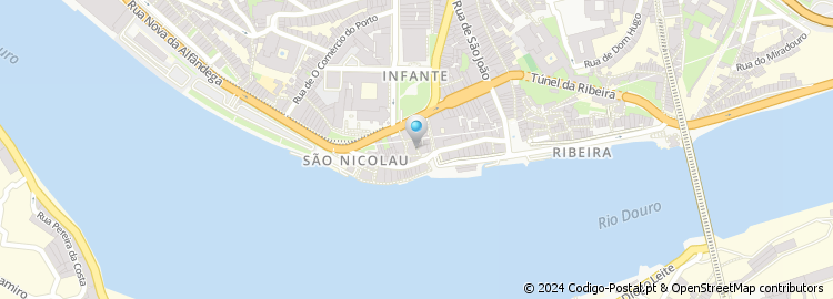 Mapa de Rua São Nicolau