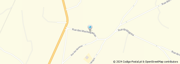 Mapa de Rua das Machuqueiras