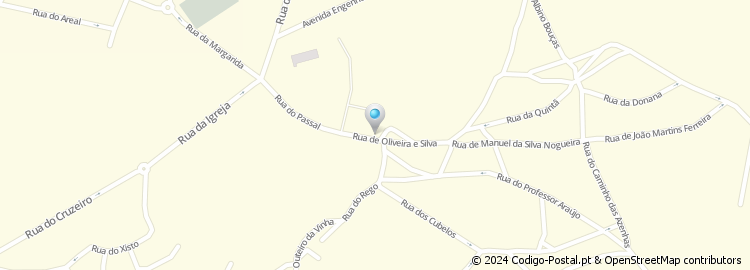 Mapa de Rua de Oliveira e Silva