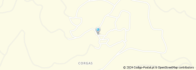 Mapa de Corgas