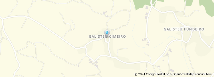 Mapa de Galisteu Cimeiro