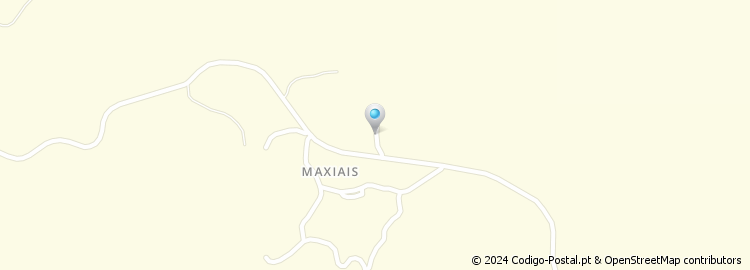 Mapa de Maxiais