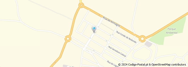 Mapa de Rua Padre Joaquim Ribeiro Cavaca