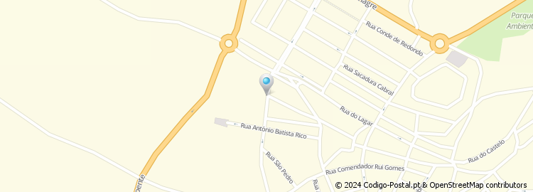 Mapa de Rua Padre Manuel Granja