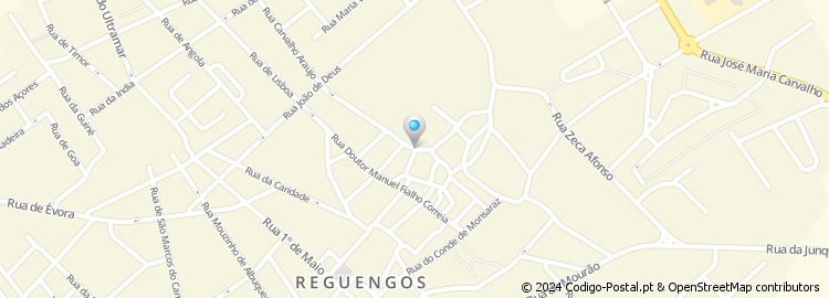 Mapa de Rua Doutor Domingos Rosado