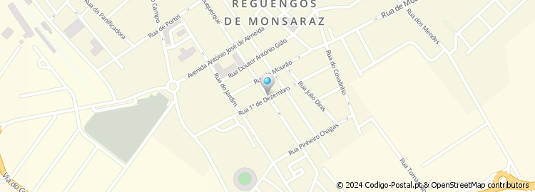 Mapa de Rua Doutor Manuel Caetano Frazão