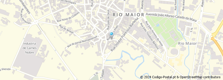 Mapa de Rua Conde de Rio Maior