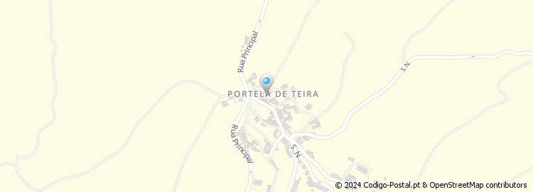 Mapa de Rua Ladeira de Baixo
