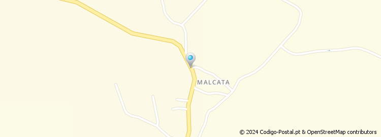Mapa de Malcata