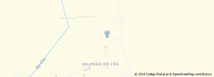 Mapa de Valongo de Cima