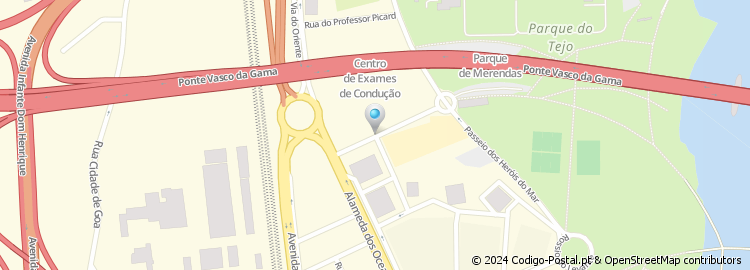 Mapa de Avenida Príncipe do Monaco