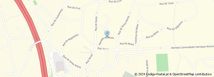 Mapa de Avenida Souto