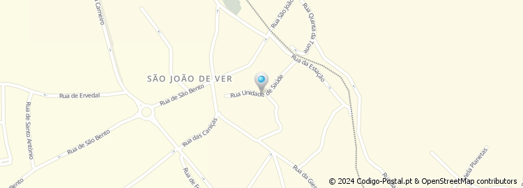Mapa de Rua Comunidade Portuguesa de Pretória