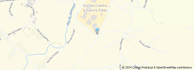 Mapa de Rua da Madria