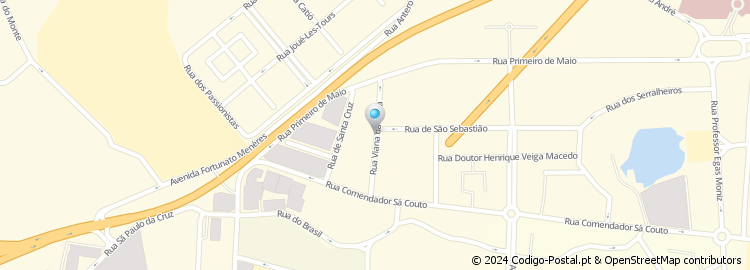 Mapa de Rua Viana Mota