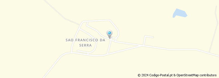 Mapa de Estrada de São Francisco