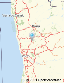 Mapa de Rua Bernardino Alves Barbosa Santarém