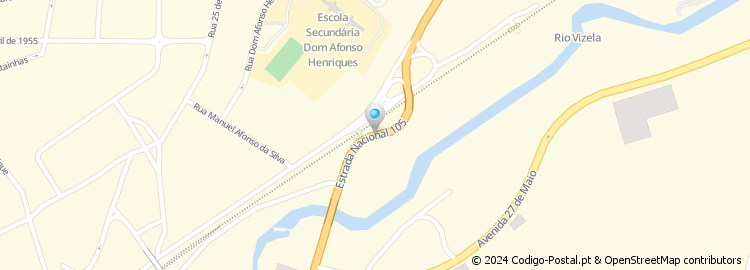 Mapa de Rua da Ponte Nova