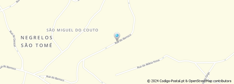 Mapa de Rua Monsenhor Manuel Moreira Neto