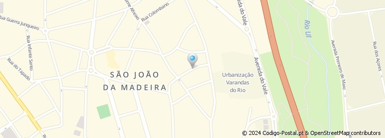 Mapa de Rua António Silva