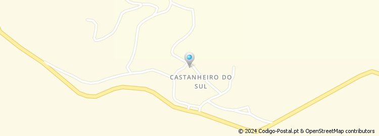 Mapa de Rua do Cabo da Vila