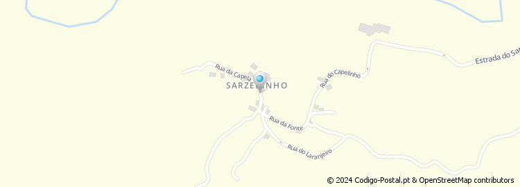 Mapa de Sarzedinho