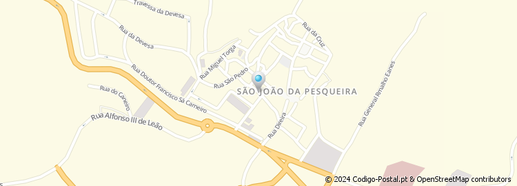 Mapa de Travessa Doutor Joaquim Augusto Roseira Figueiredo