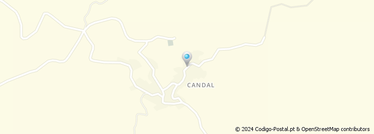 Mapa de Candal