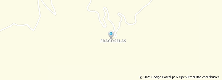 Mapa de Fragoselas