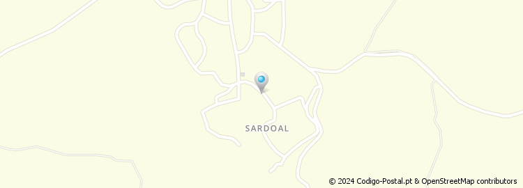 Mapa de Rua Mestre Sardoal