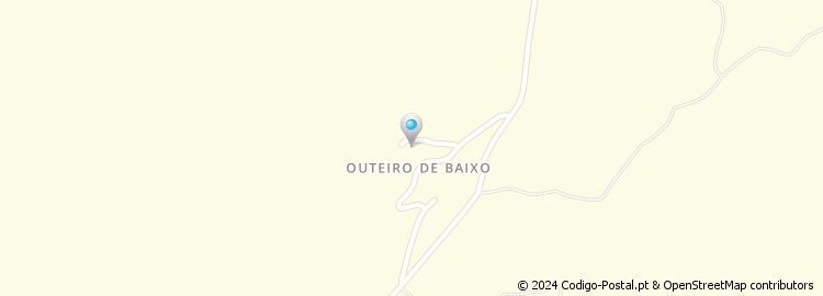 Mapa de Outeiro de Baixo