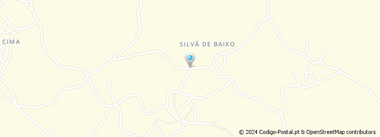 Mapa de Silva de Baixo