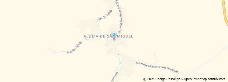 Mapa de Aldeia de São Miguel