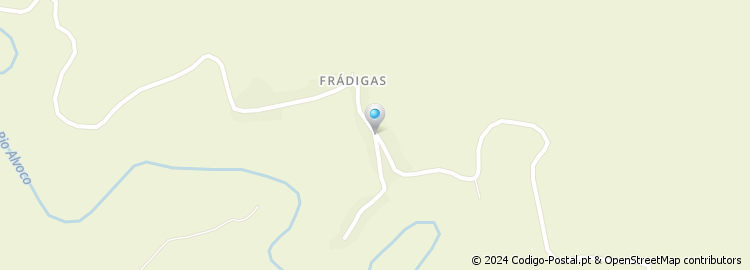 Mapa de Fradigas