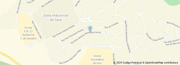 Mapa de Rua Doutor António Abranches Ferrão