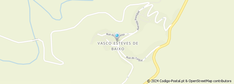 Mapa de Vasco Esteves de Baixo