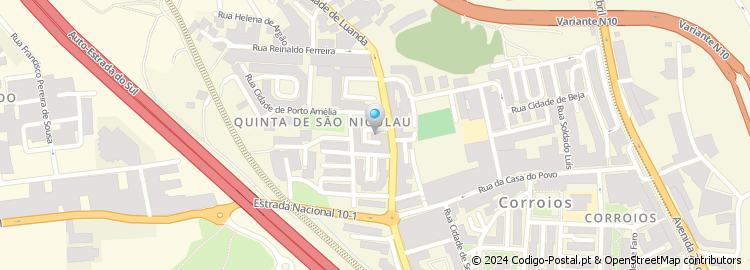 Mapa de Rua Cidade Carmona