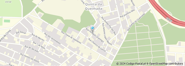 Mapa de Rua Perdigão Queiroga