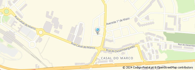 Mapa de Rua Quinta do Almeida