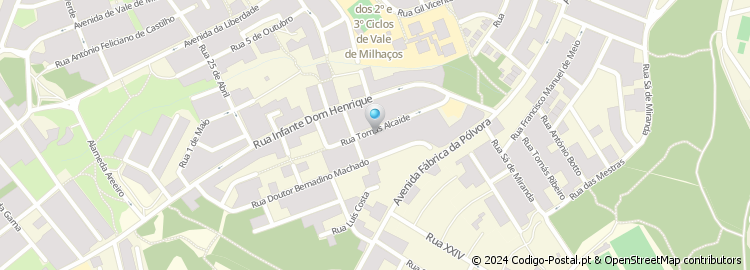 Mapa de Rua Tomás Alcaide
