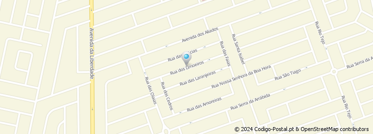 Mapa de Avenida dos Pinheiros